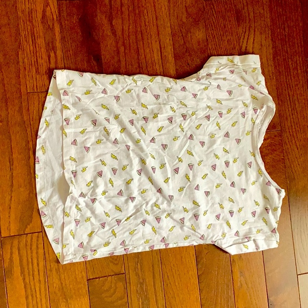 Monguun Short Sleeve Pattern T-Shirt